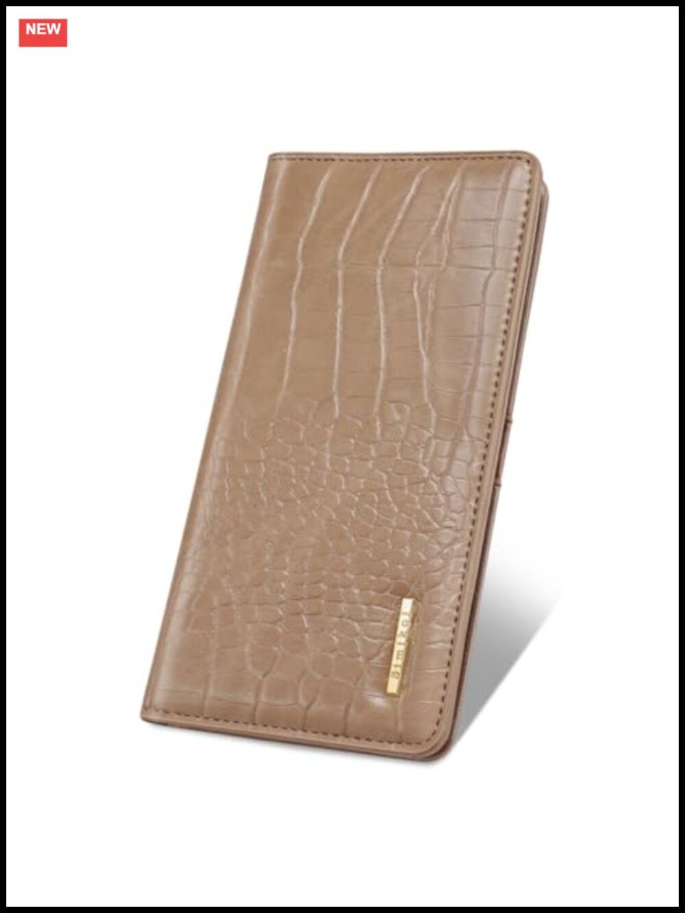 Slim Bifold Faux Leather RFID Wallet 11 Card Slots Thin Travel